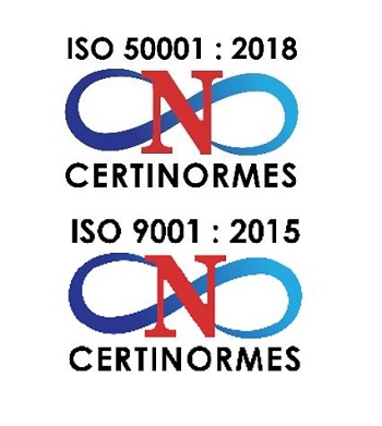 RENOUVELLEMENT CERTIFICATIONS ISO 50001:2018 ET  ISO 9001:2015